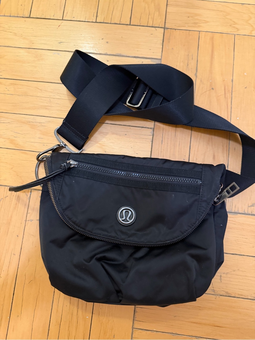 lululemon athletica Black festival bag